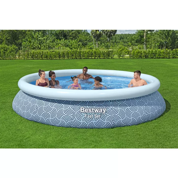 Бассейн Fast Set 396х84см, 7340л, фил.-насос 2006л/ч, Bestway, 57376 BW фото 5